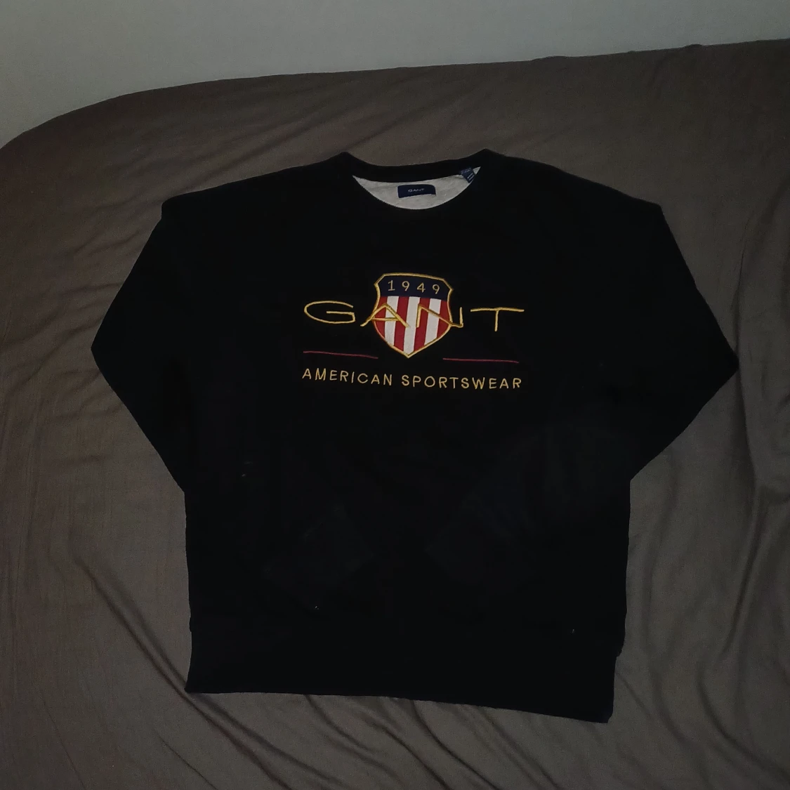 Svart sweatshirt från GANT