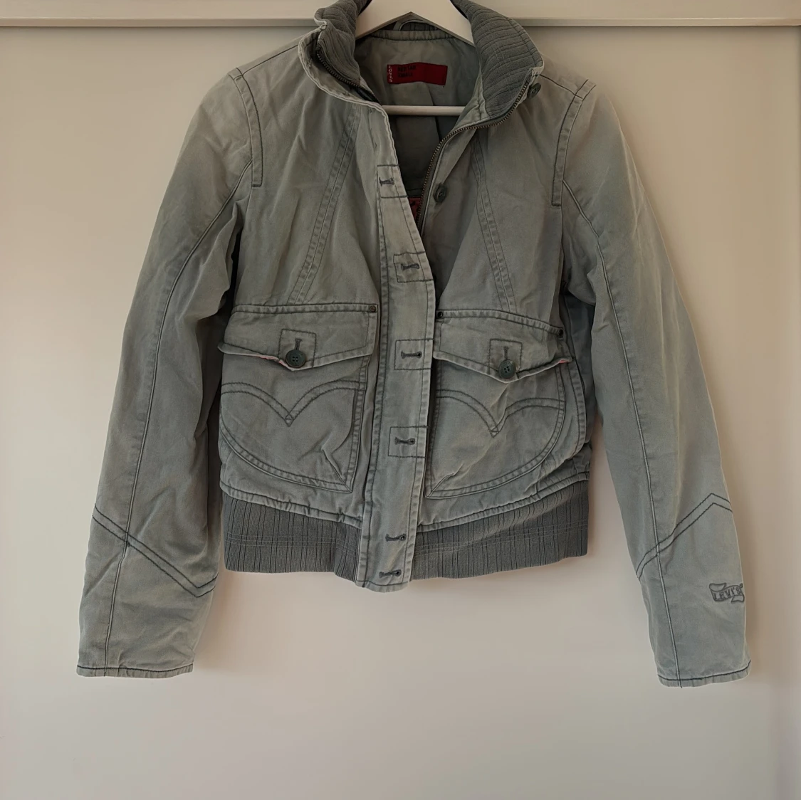 Grå Levi's Red Tab jeansjacka S - 1