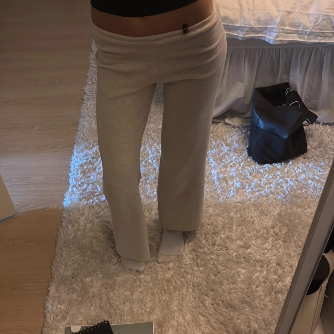 Stickade mjukisbyxor