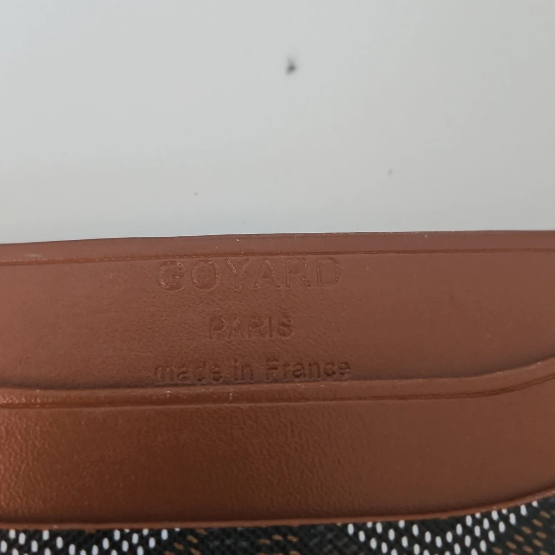 Goyard plånbok i brunt och svart - 2