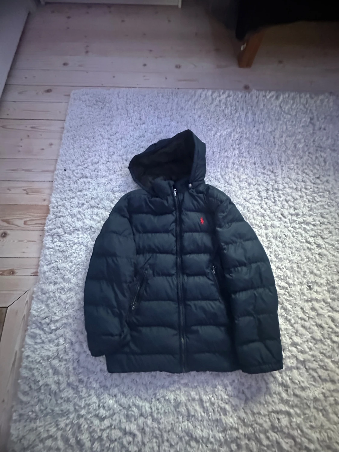 Svart pufferjacka från Polo Ralph Lauren