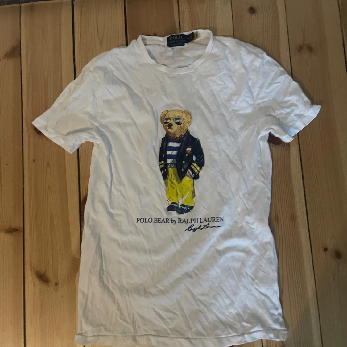 Vit Polo Bear t-shirt från Ralph Lauren
