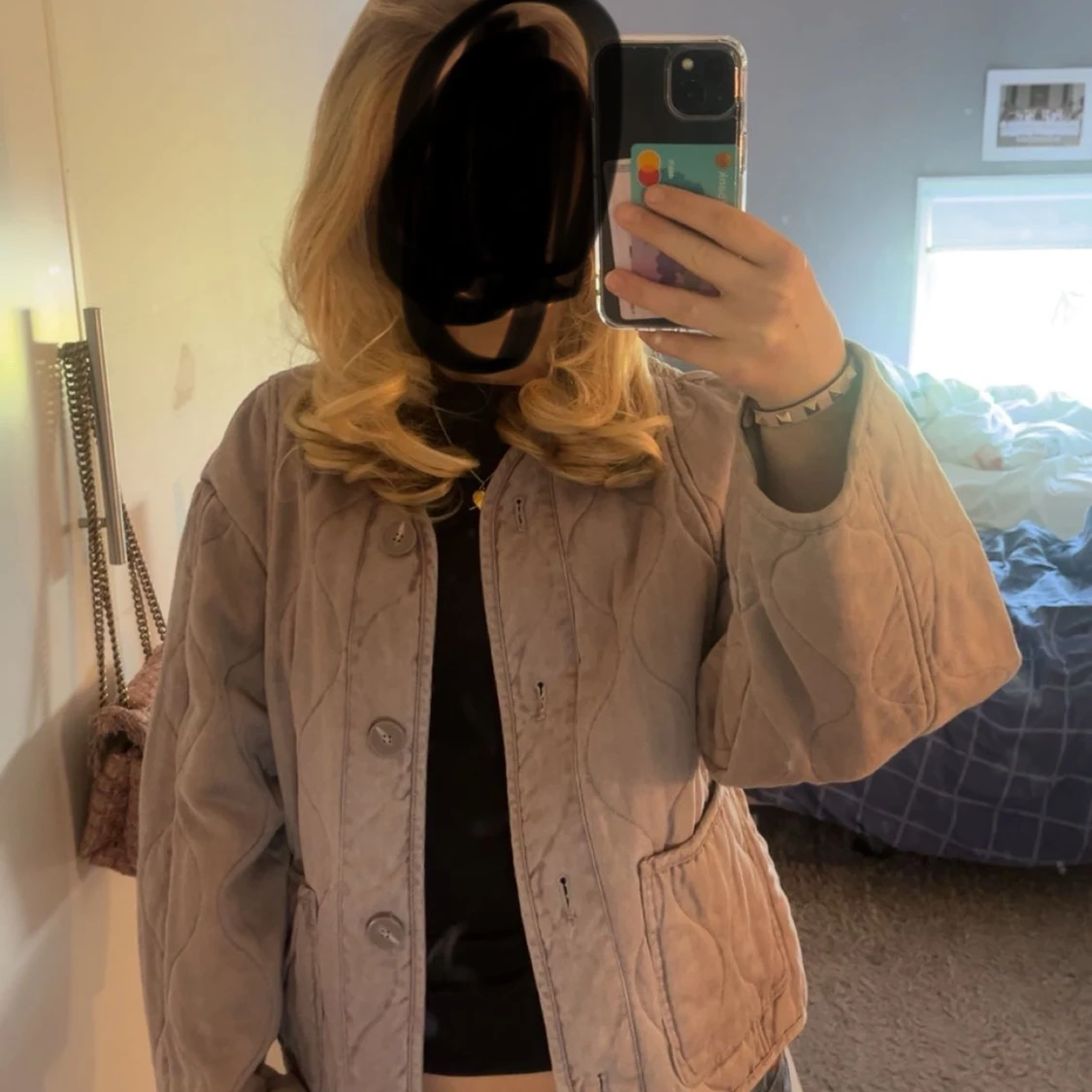 Zara quiltad jacka  - 2