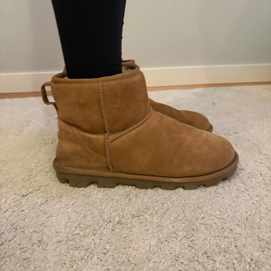 Bruna UGG boots i mocka - 3