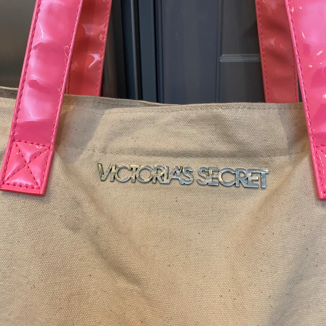 Victoria's Secret shoppingväska beige/rosa - 2
