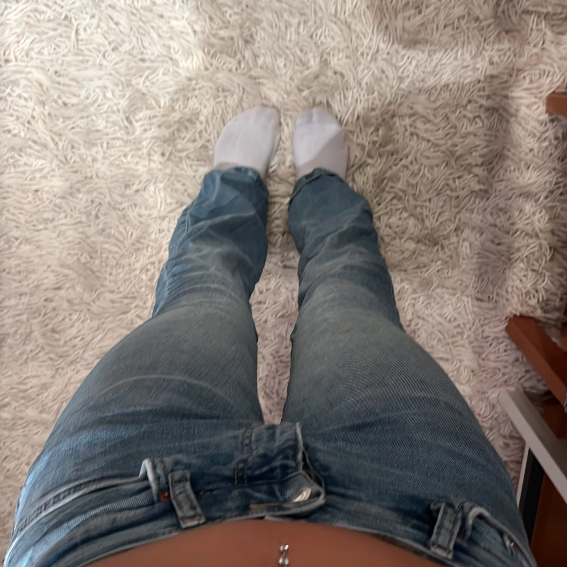 Ljusblå bootcut jeans från Perfect Jeans - 2