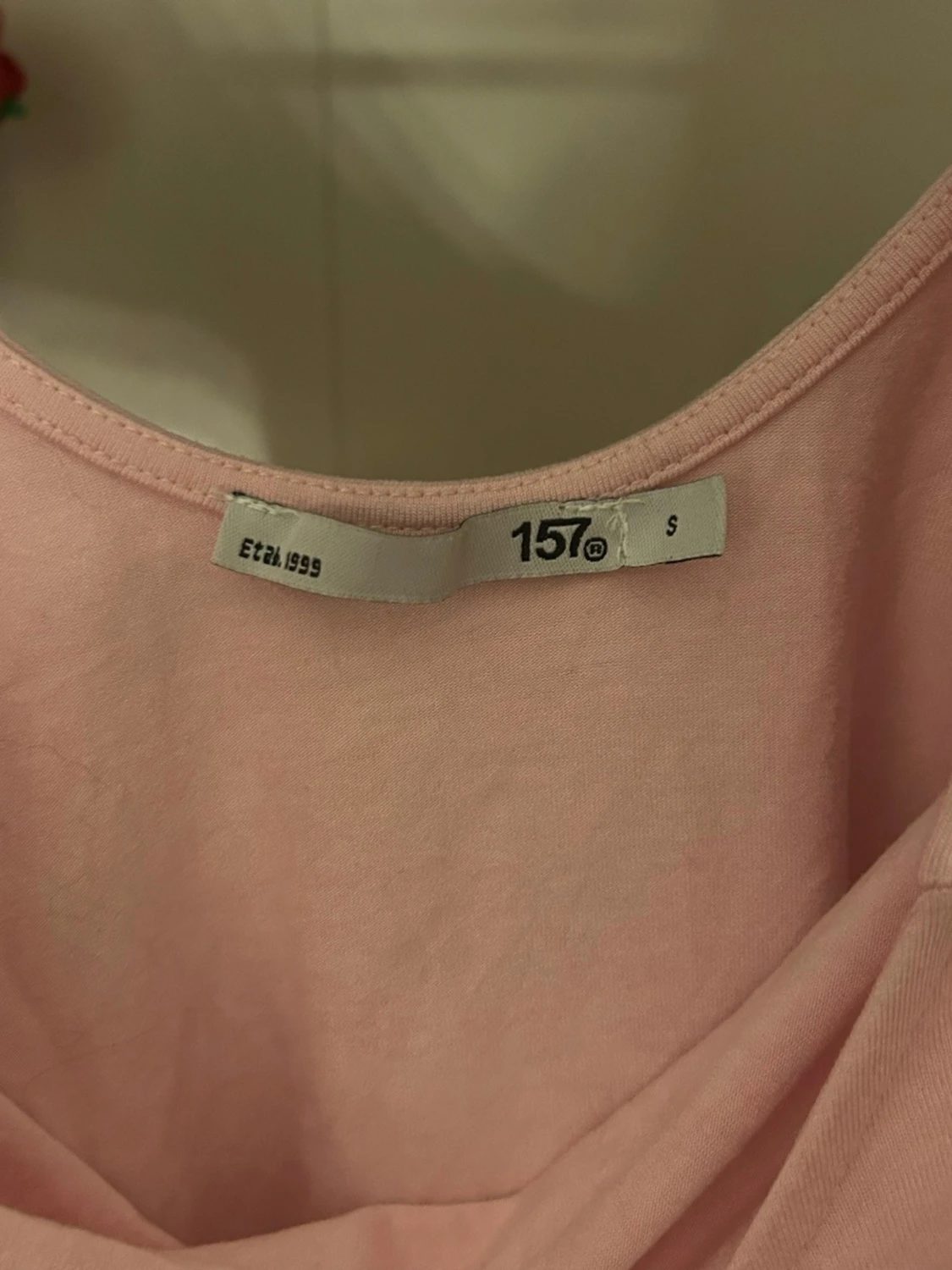 Ljusrosa topp med öppen rygg 157 - 3