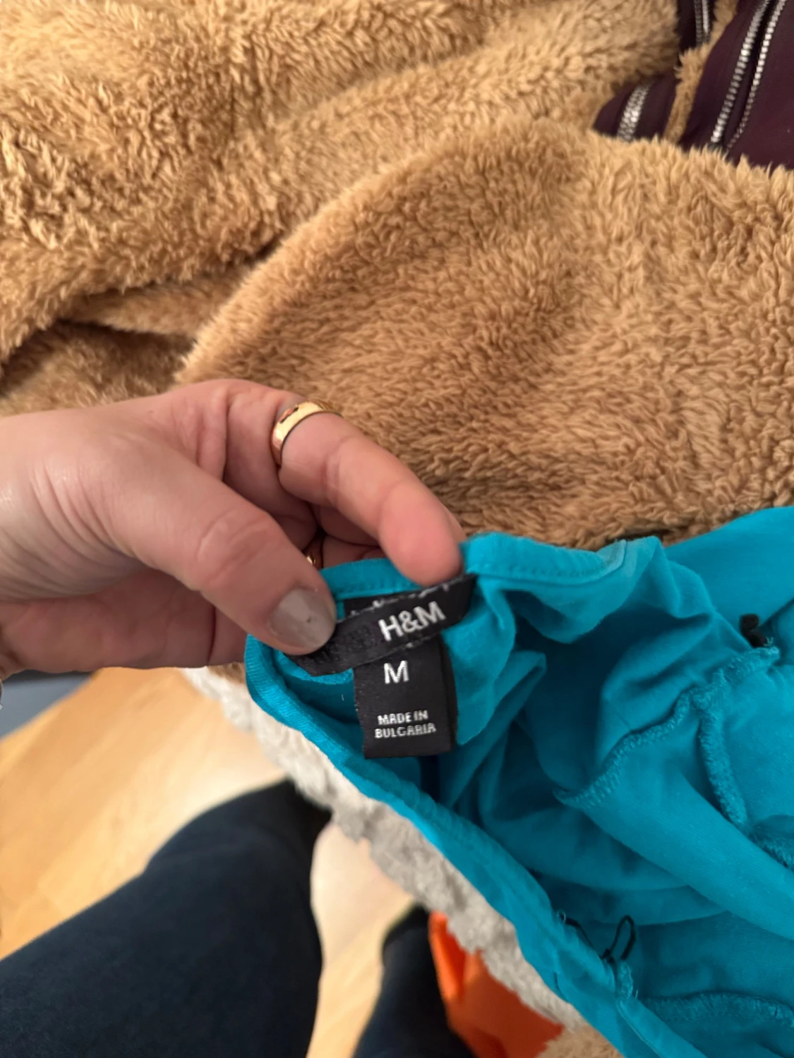 Turkos linnetopp från H&M - 1