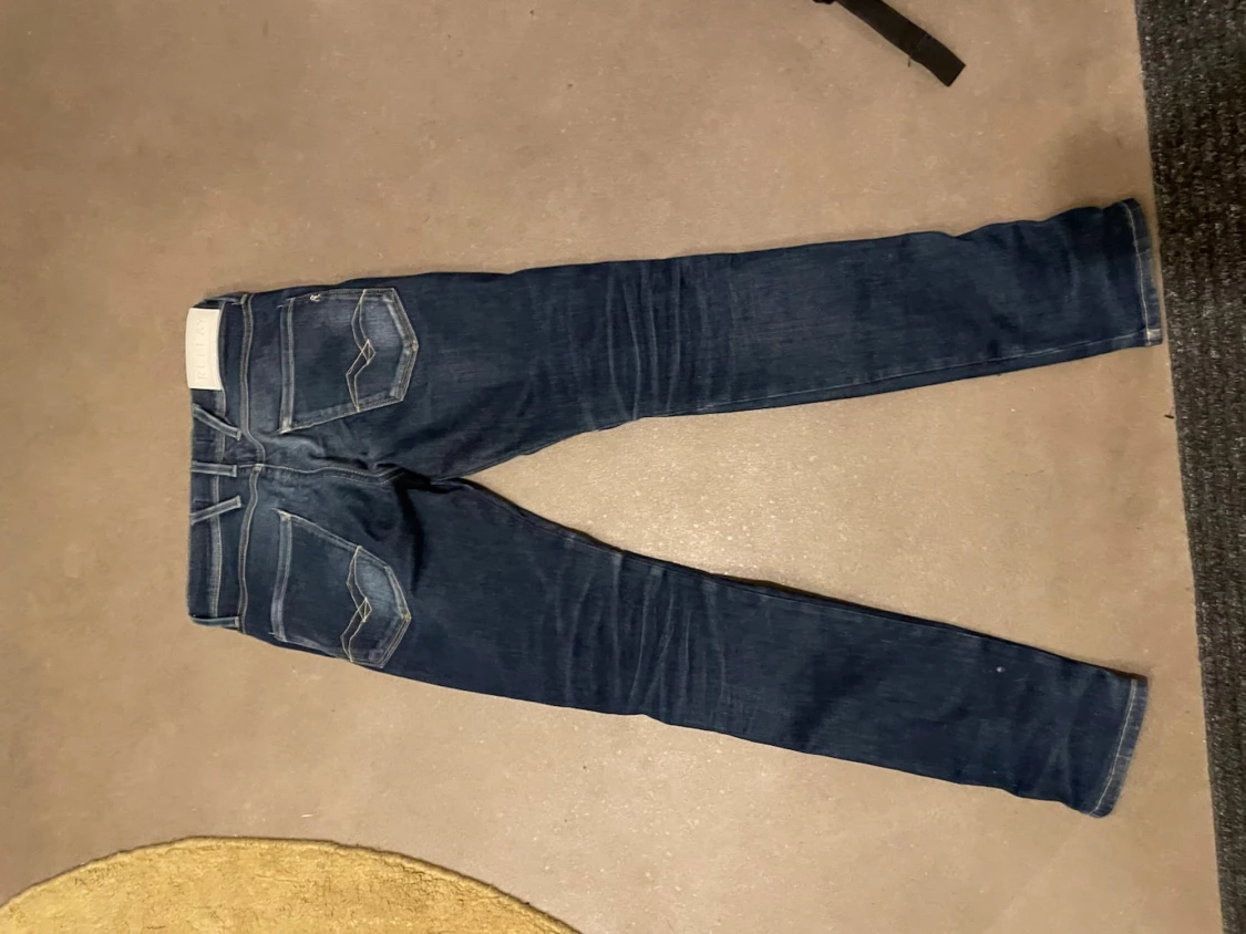 Replay Anbass slim  mörkblå jeans - 1
