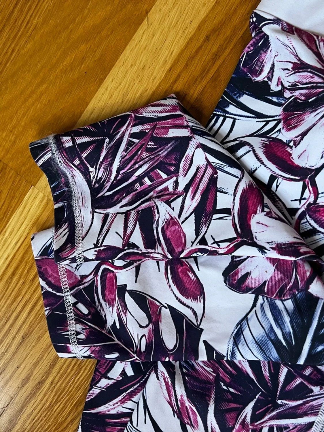 Blommiga leggings från Stronger M - 5