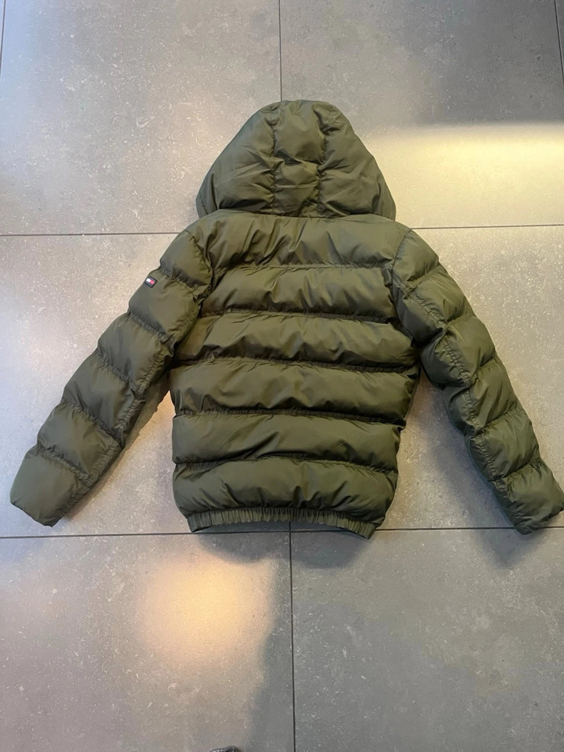Olivgrön pufferjacka Tommy Hilfiger - 2