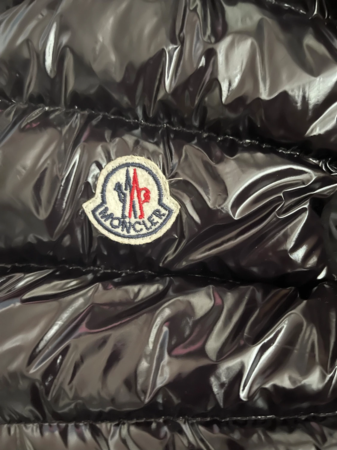 Svart dunväst från Moncler - 2