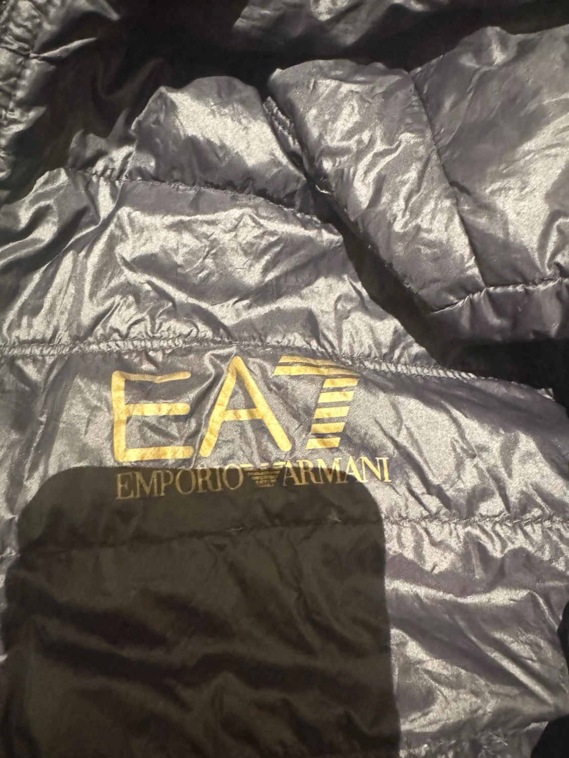 Svart pufferjacka från EA7 Emporio Armani - 2