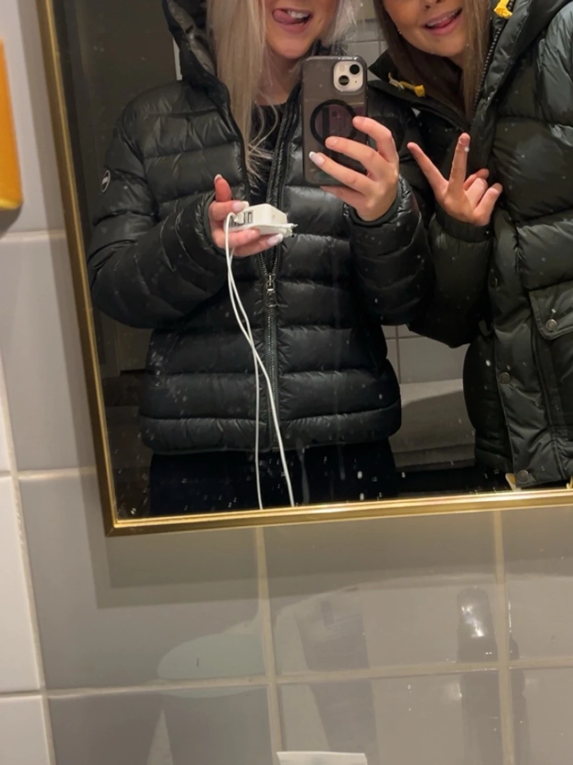 Grön colmar jacka  - 2