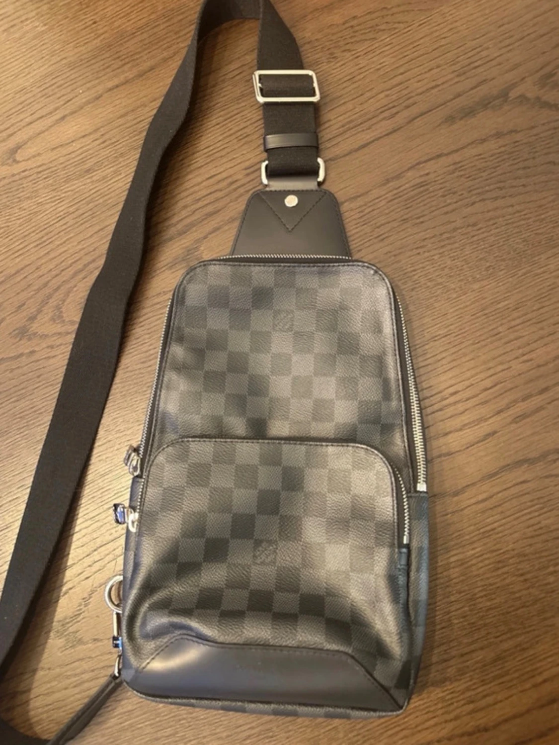 Louis Vuitton axelväska Damier Graphite - 1