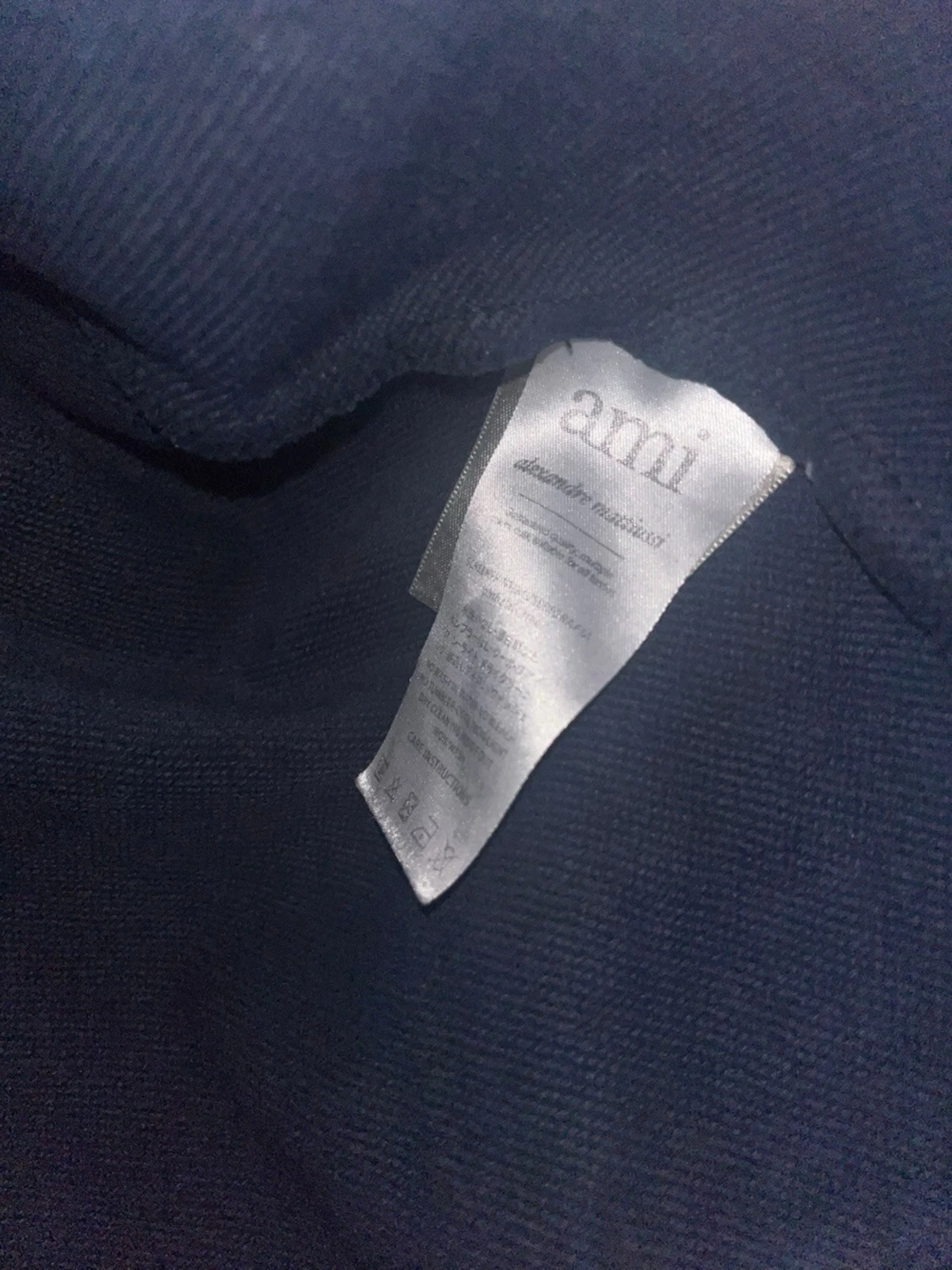 Mörkblå Ami Paris tröja - 2