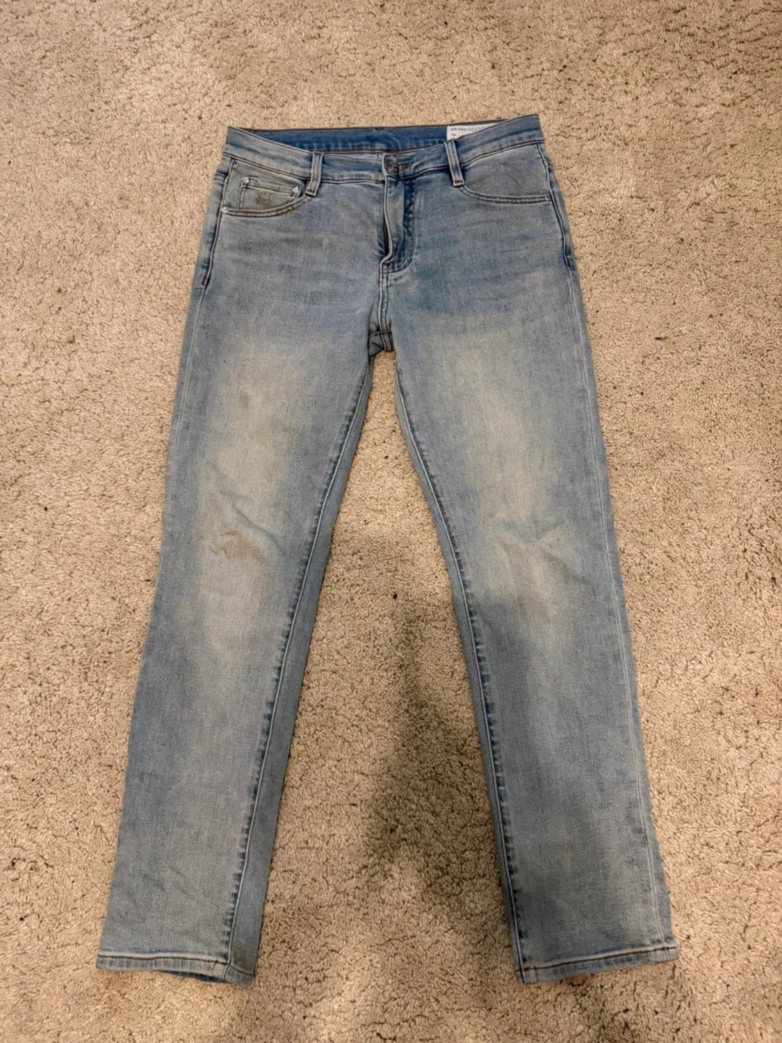 Ljusblå jeans från Brunello Cucinelli 