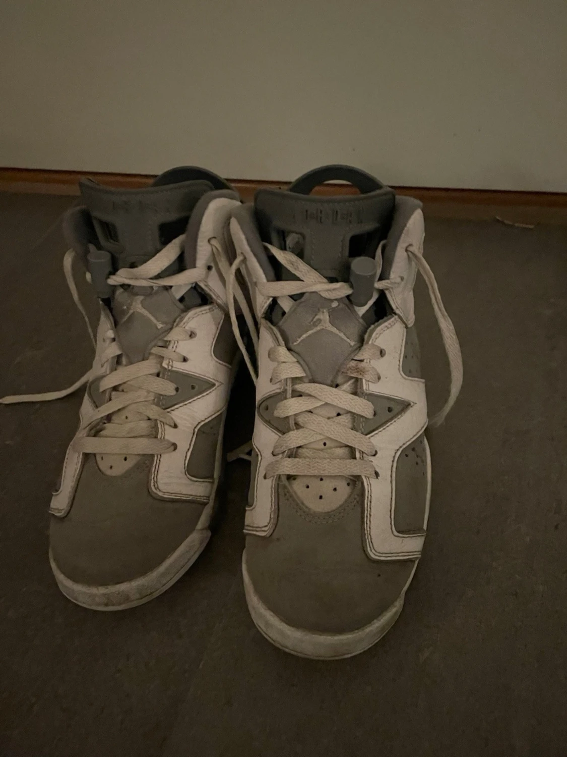 Nike Air Jordan 6 Retro grå/vita - 2