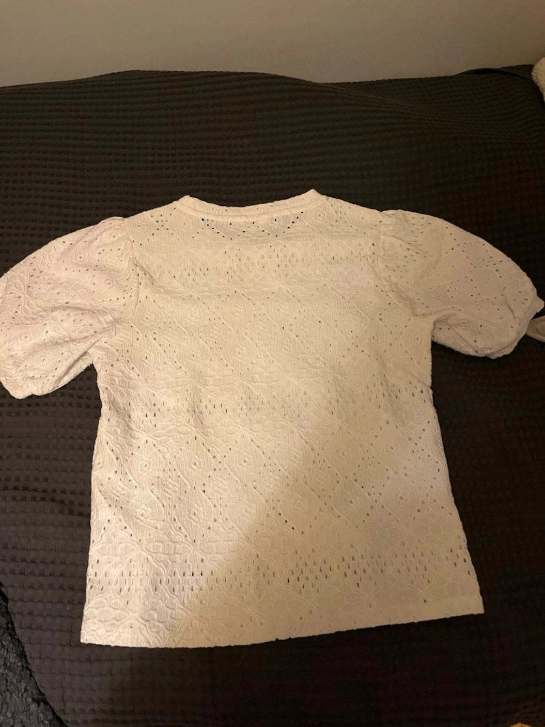 Vit spetsblus från Object - 2