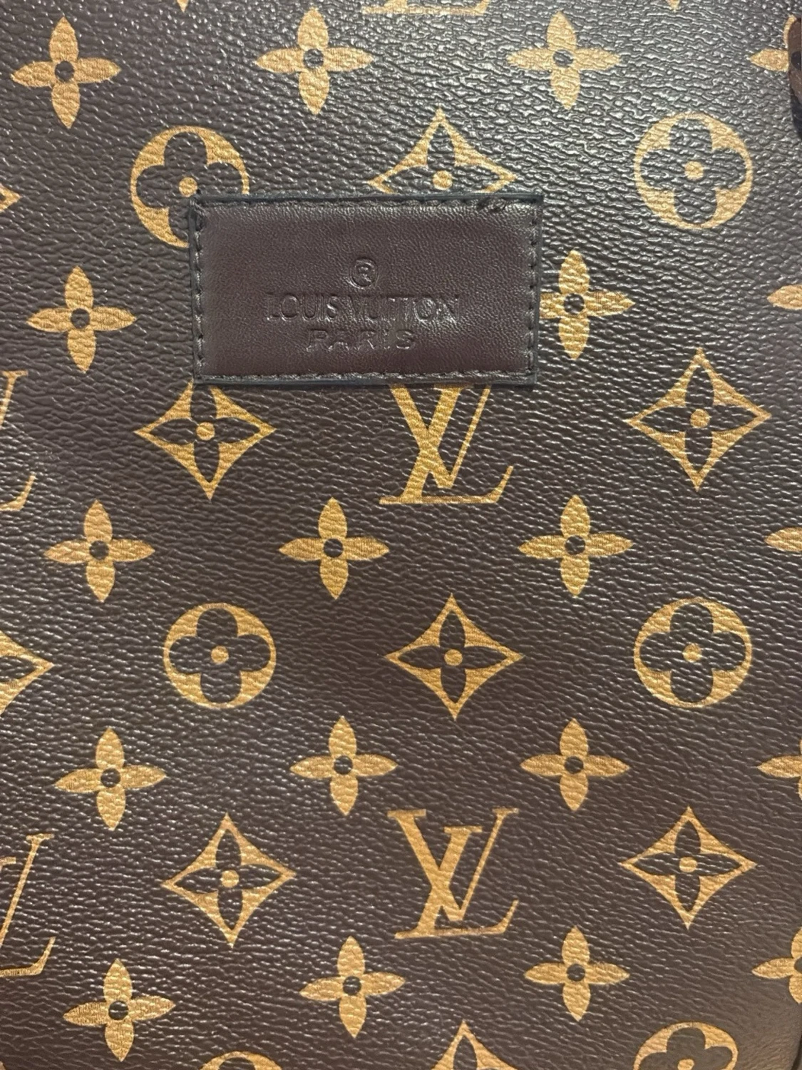 Louis Vuitton brun resväska monogram - 3