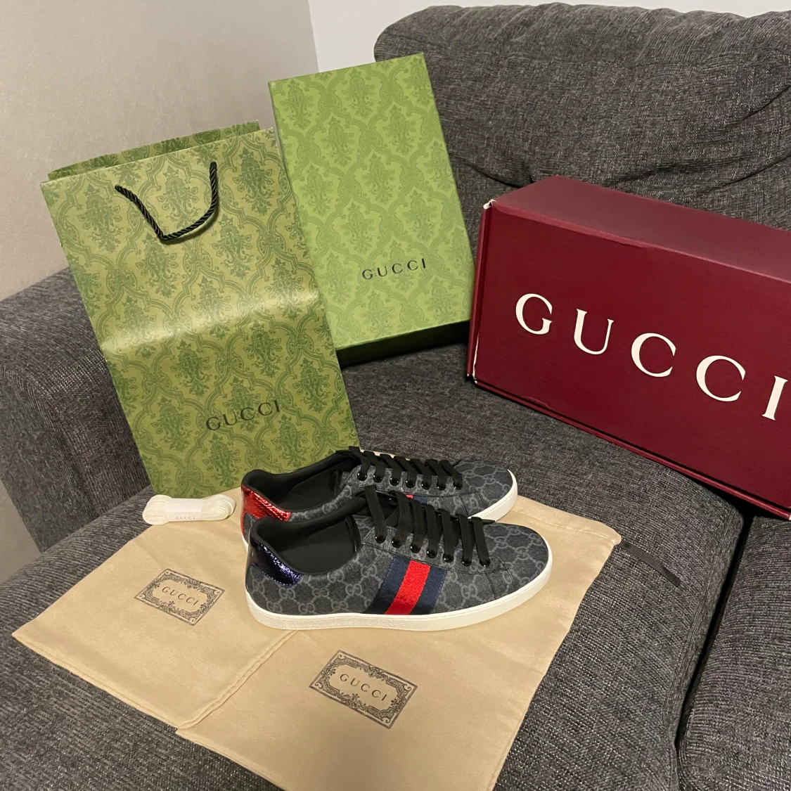 Gucci Ace Med kvitto - 1