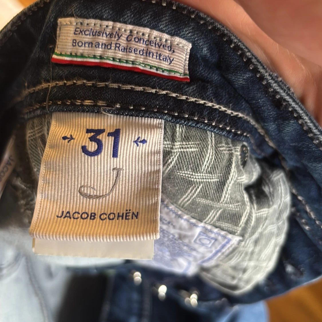 Blå jeans från Jacob Cohën, stl 31 - 3