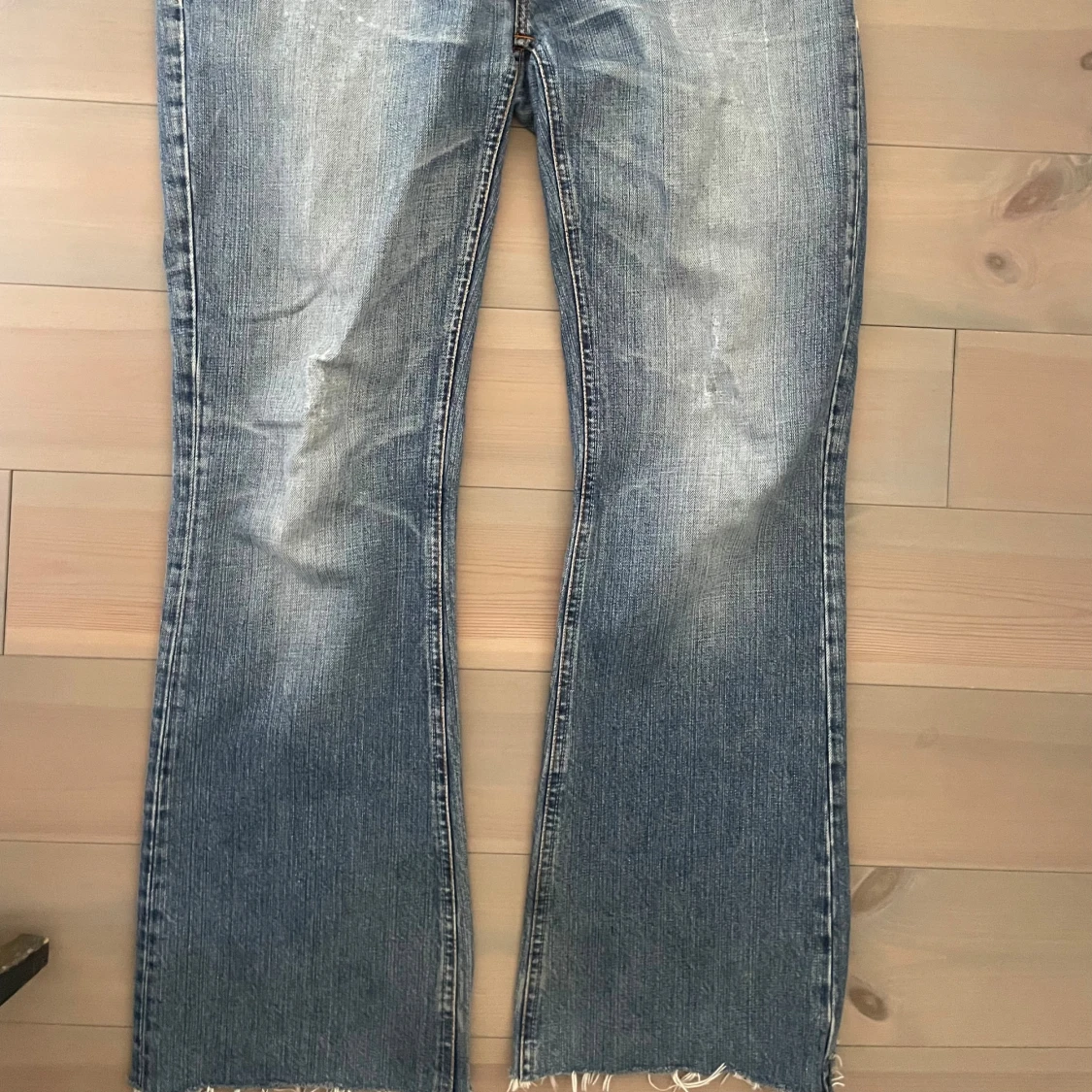 Blå bootcut jeans från Nudie Jeans - 2