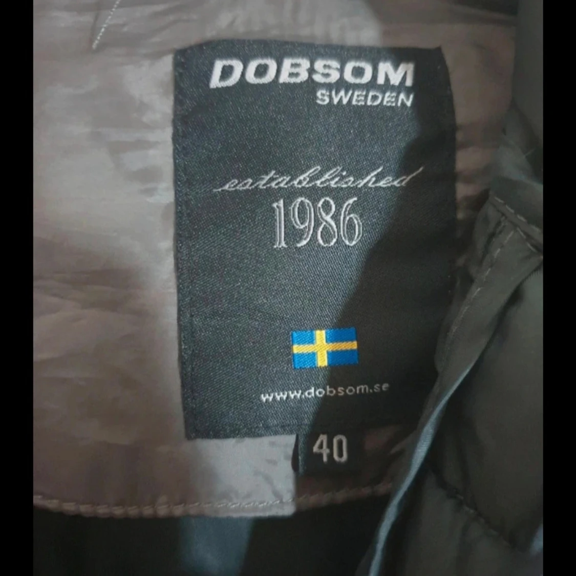 Grå pufferjacka från Dobsom - 2