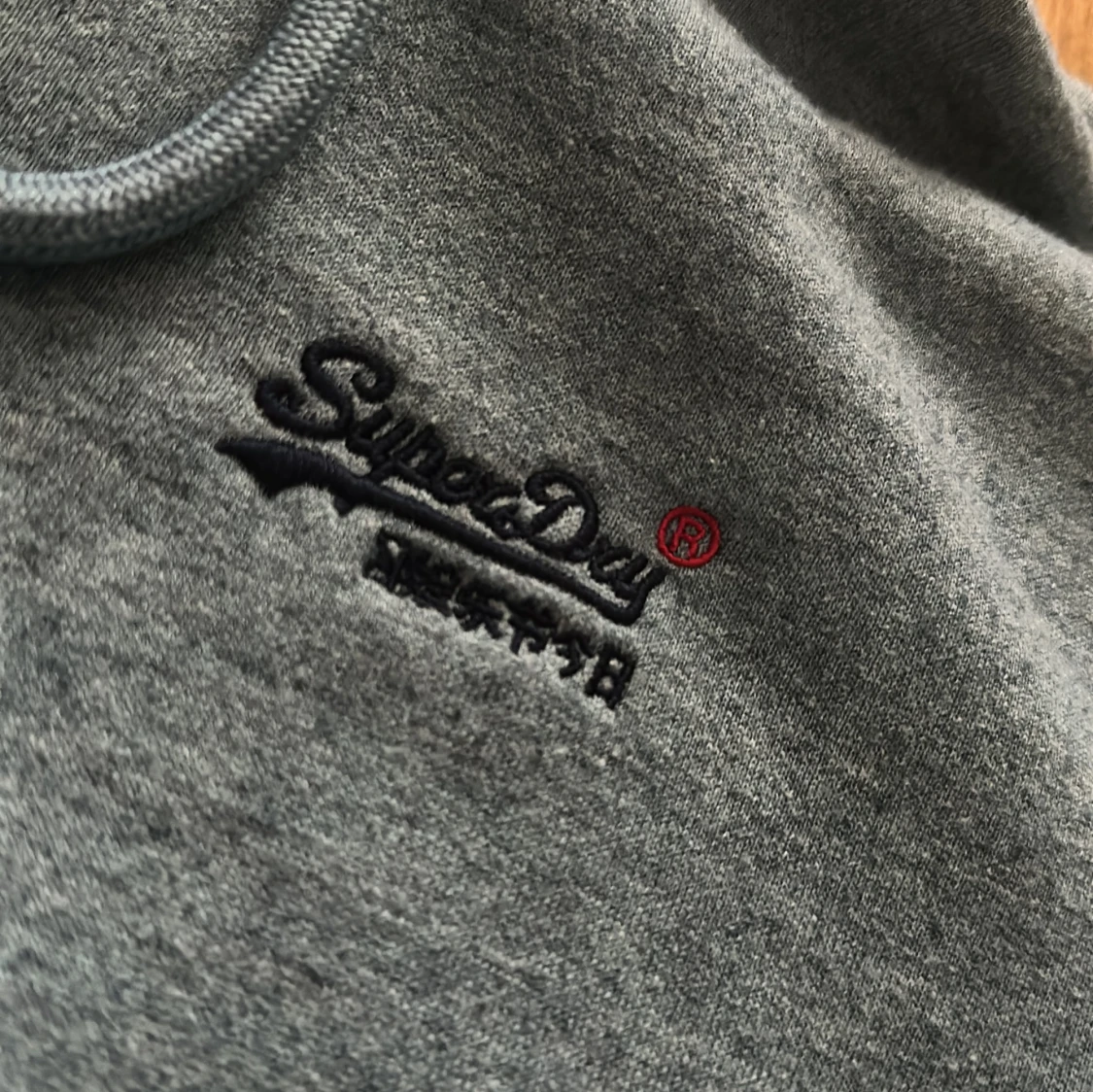 Blå hoodie från Superdry Orange Label - 1