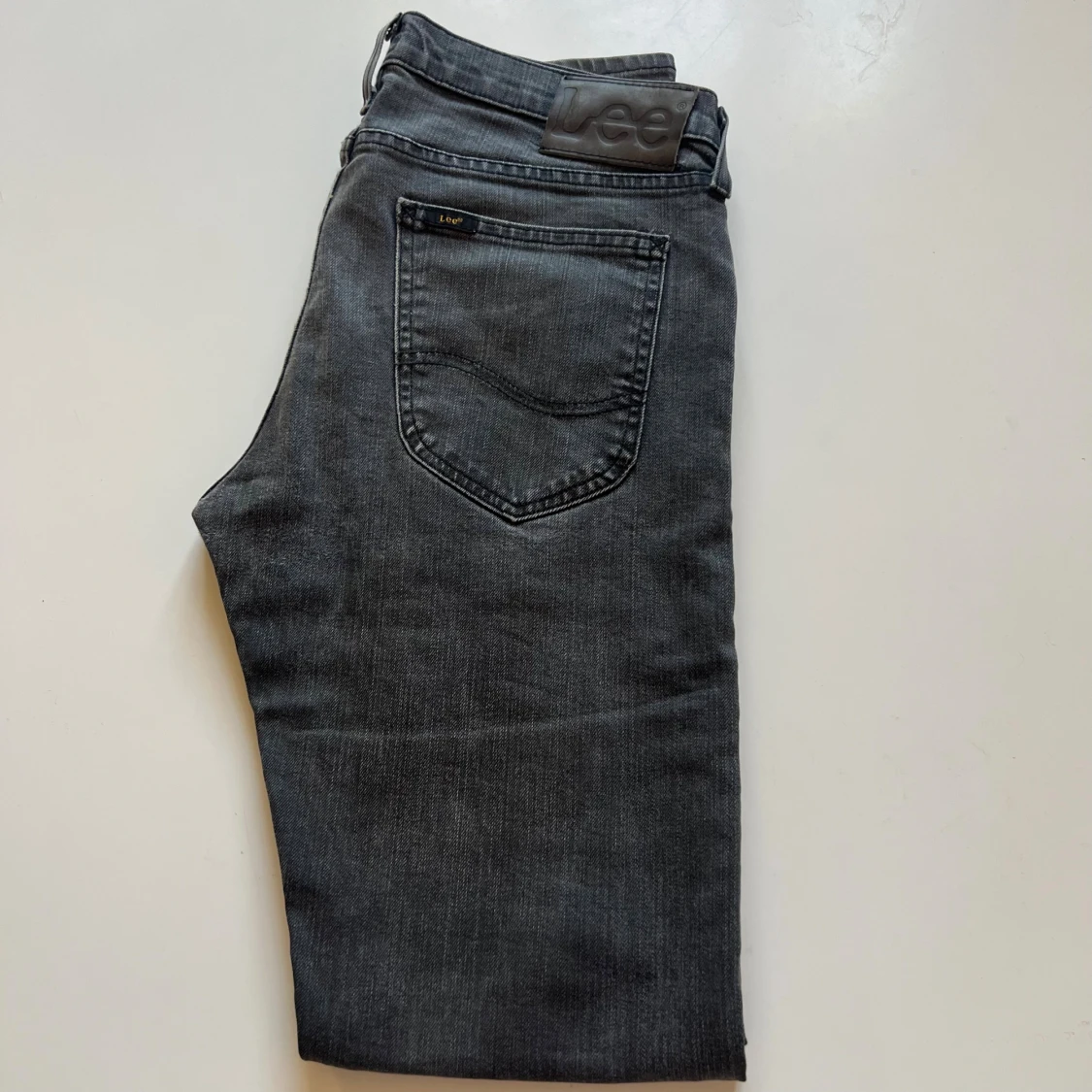 Svartgrå skinny jeans från Lee - 2