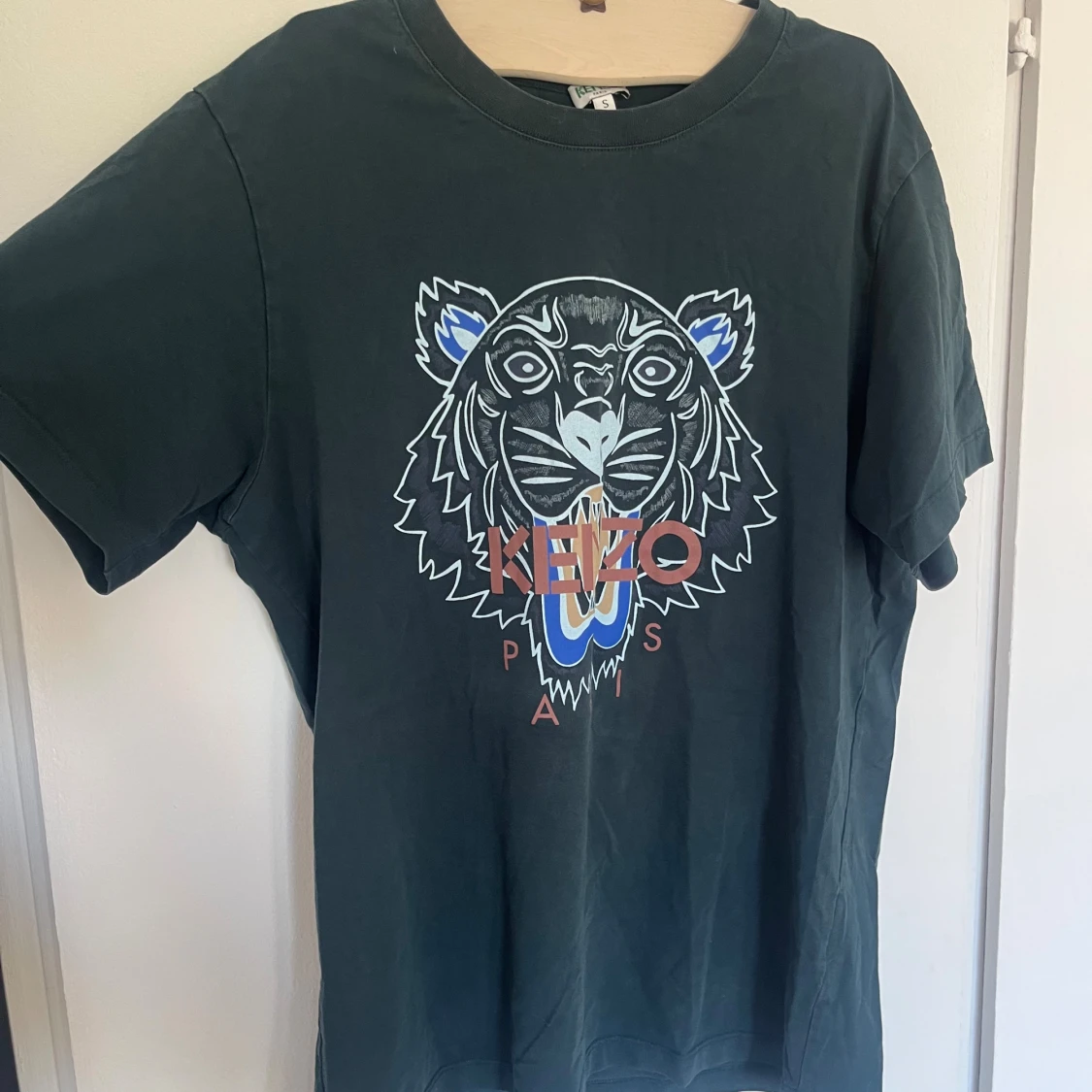 Mörkgrön Kenzo T-shirt - 1
