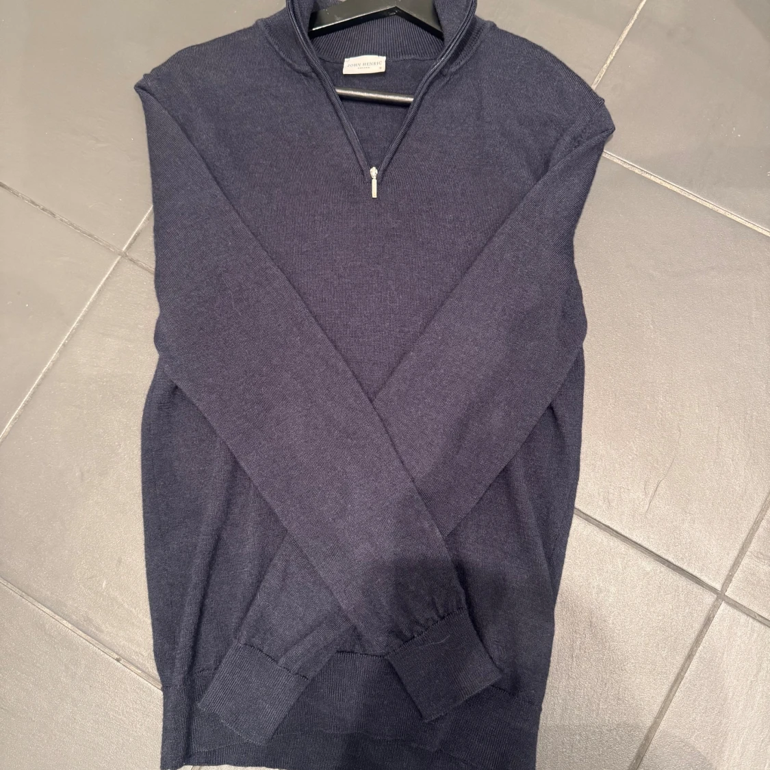 John Henric half zip