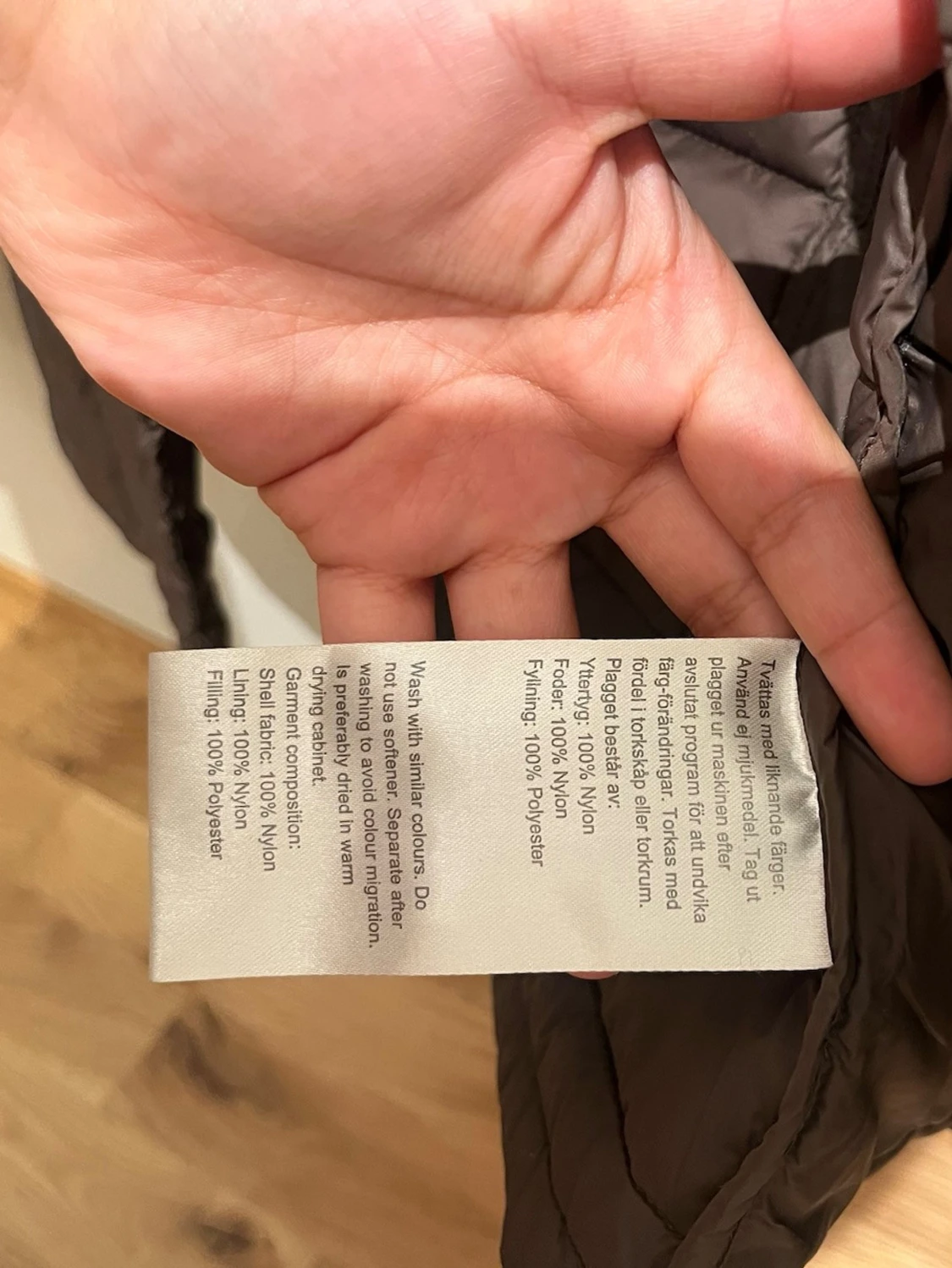 Brun pufferjacka från Race Marine - 4