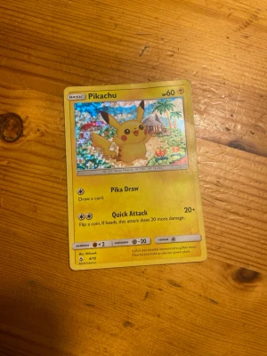 Pokémon kort pikachu  - Pokémon kort pikachu, pris kan diskuteras