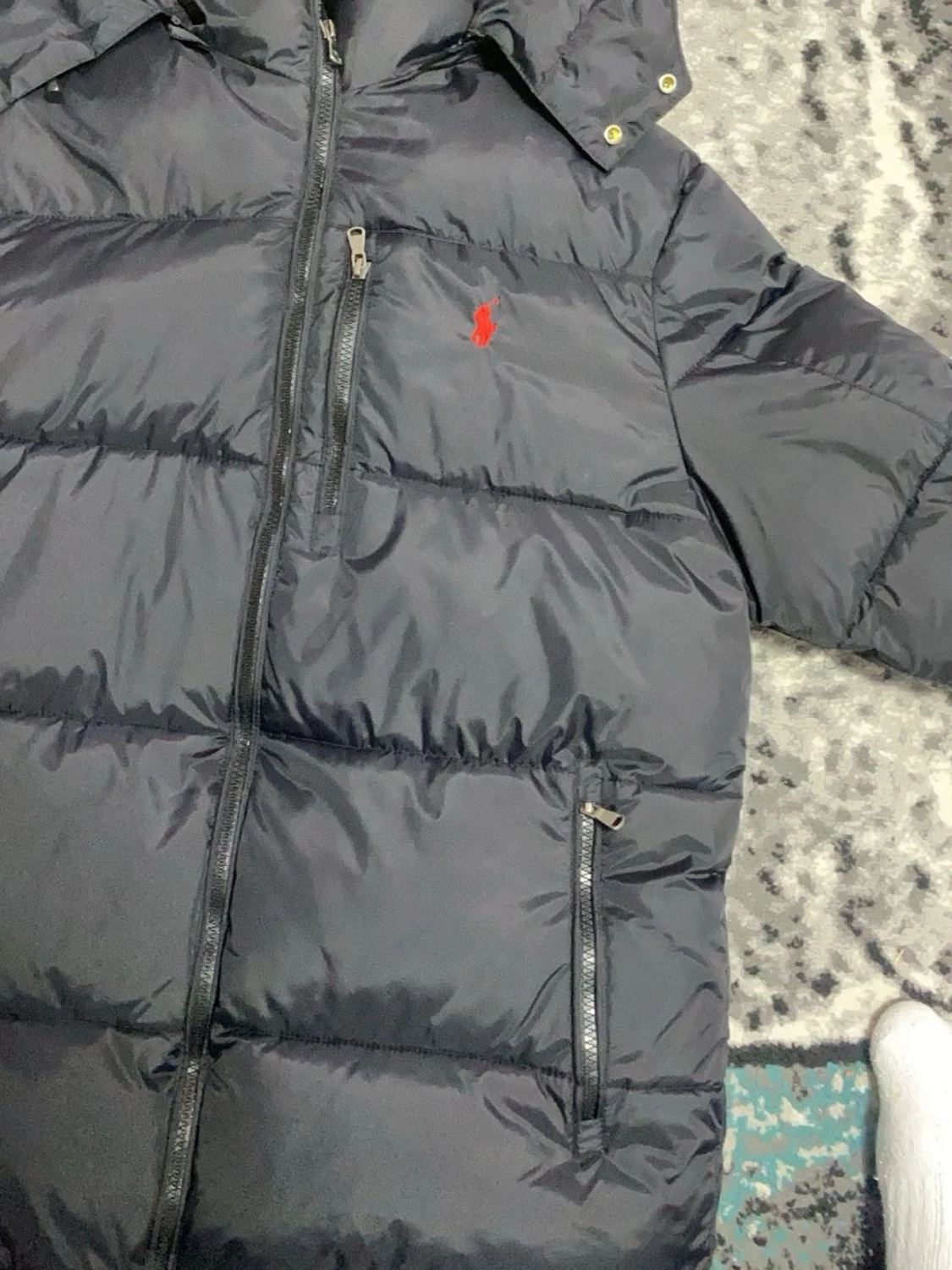 Svart pufferjacka från Polo Ralph Lauren - 1