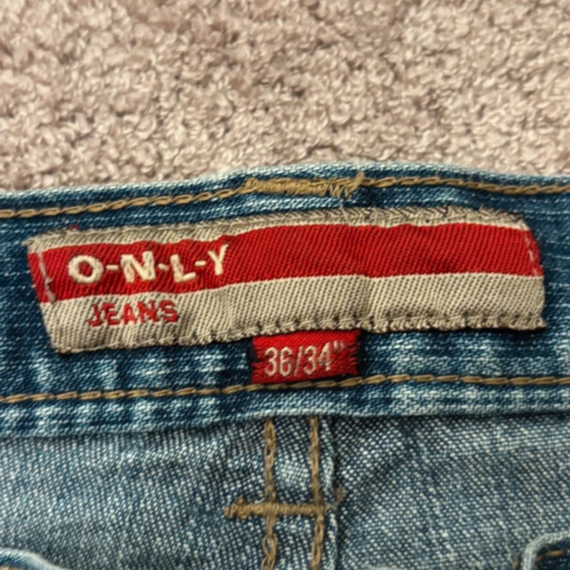 Blå bootcut jeans Only - 4