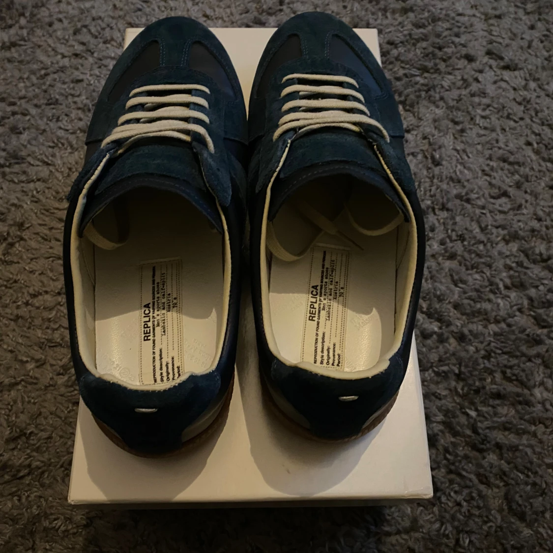 Mörkblå masion margiela gats - 3