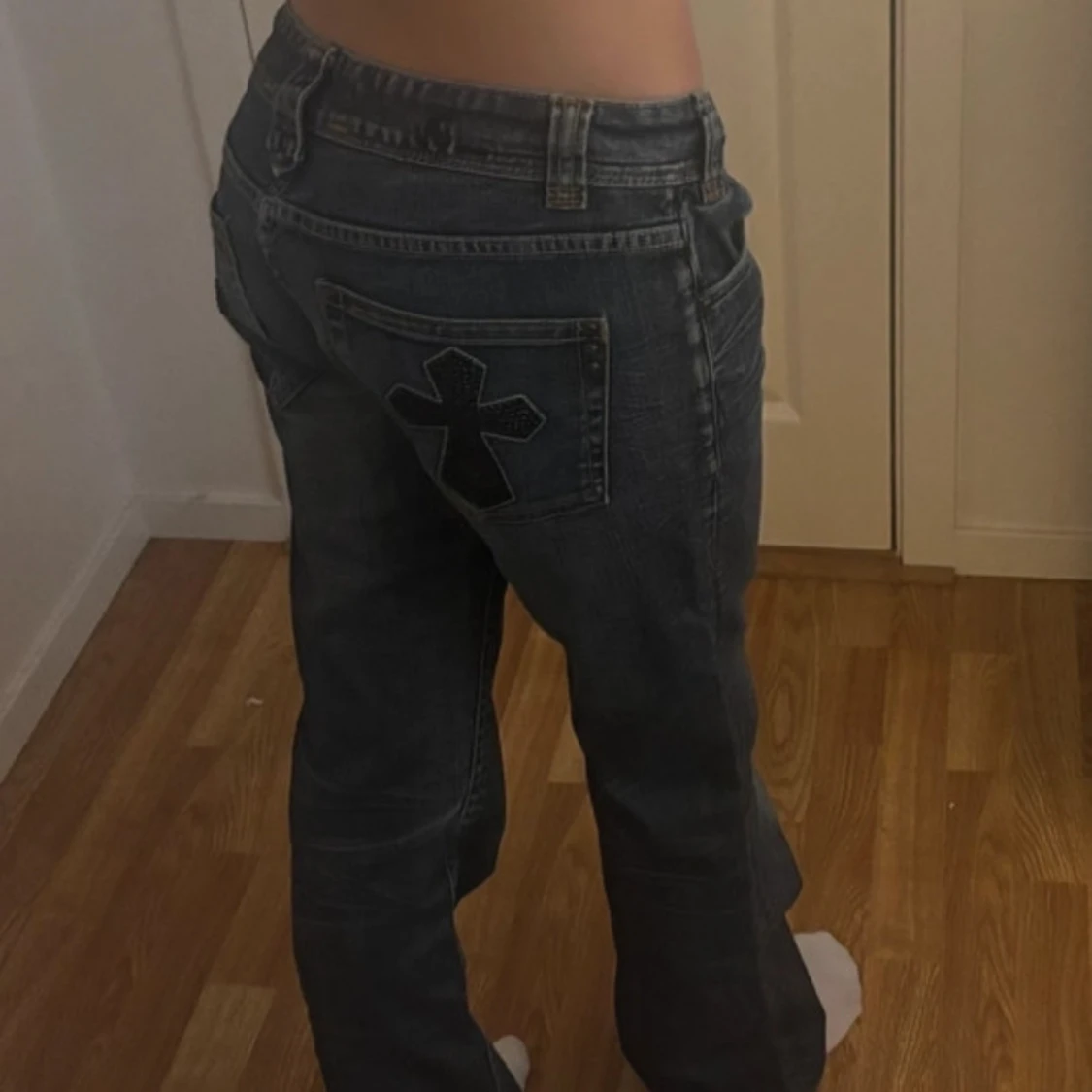 Lågmidjade jeans