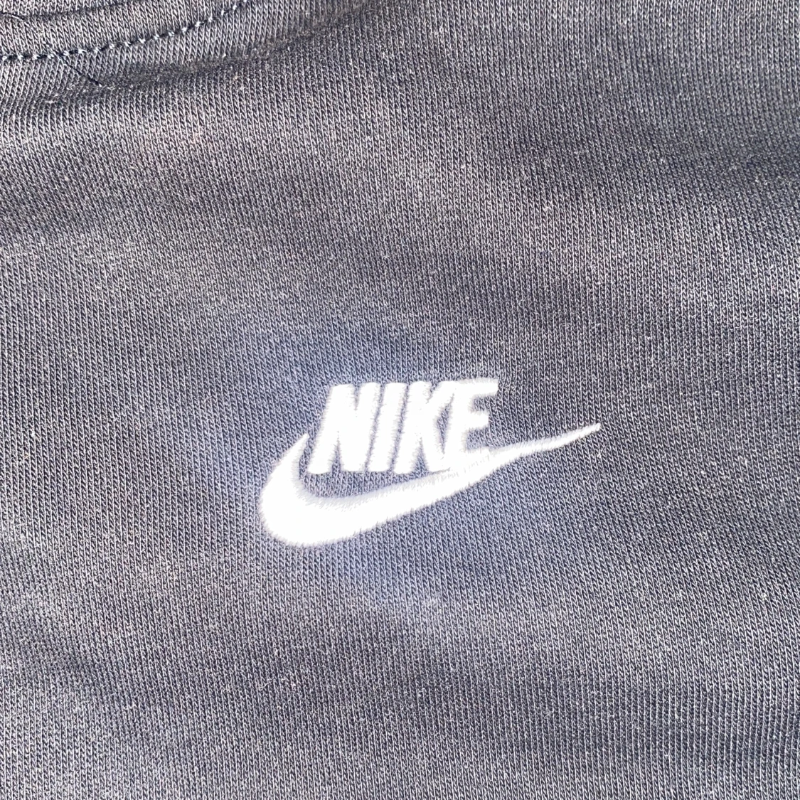 Svart Nike hoodie med huva - 1