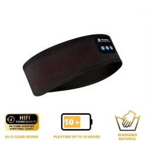 Bluetooth Headband - Bekvämt Bluetooth-pannband med inbyggda trådlösa hörlurar. Till för att ha medans du åker skidor ist för AirPods som gör ont. Humsida är på g men medans de säljer jag här helt nya är dem. Fast pris!