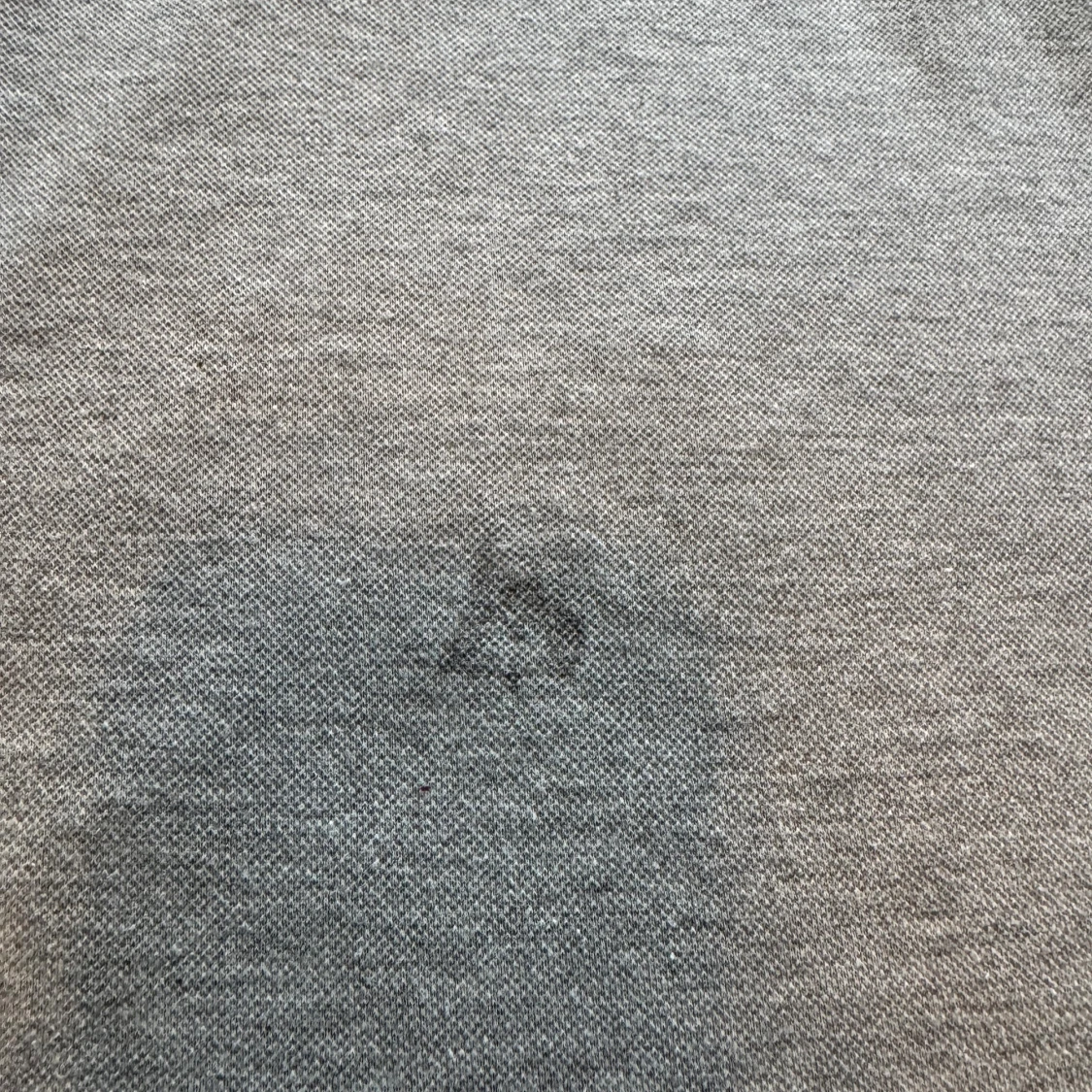 Grå pikétröja från Moncler (S) - 2