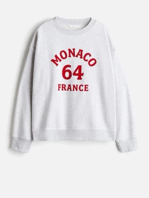 Grå sweatshirt  - Supersnygg grå sweatshirt ifrån hm!!💗💗slutsåld