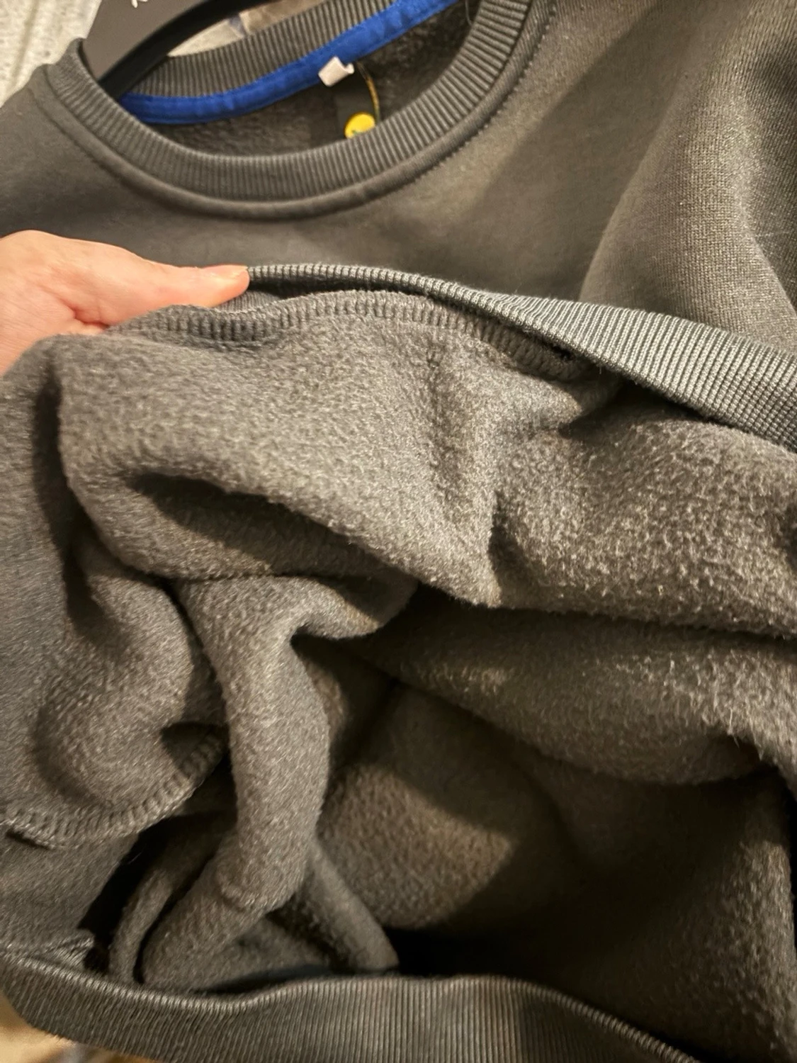 Mörkgrå sweatshirt  - 3