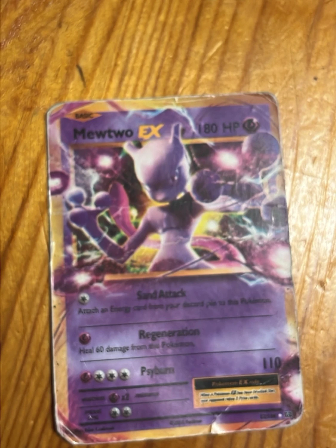 Pokémonkort Meowth & Mewtwo EX - 1