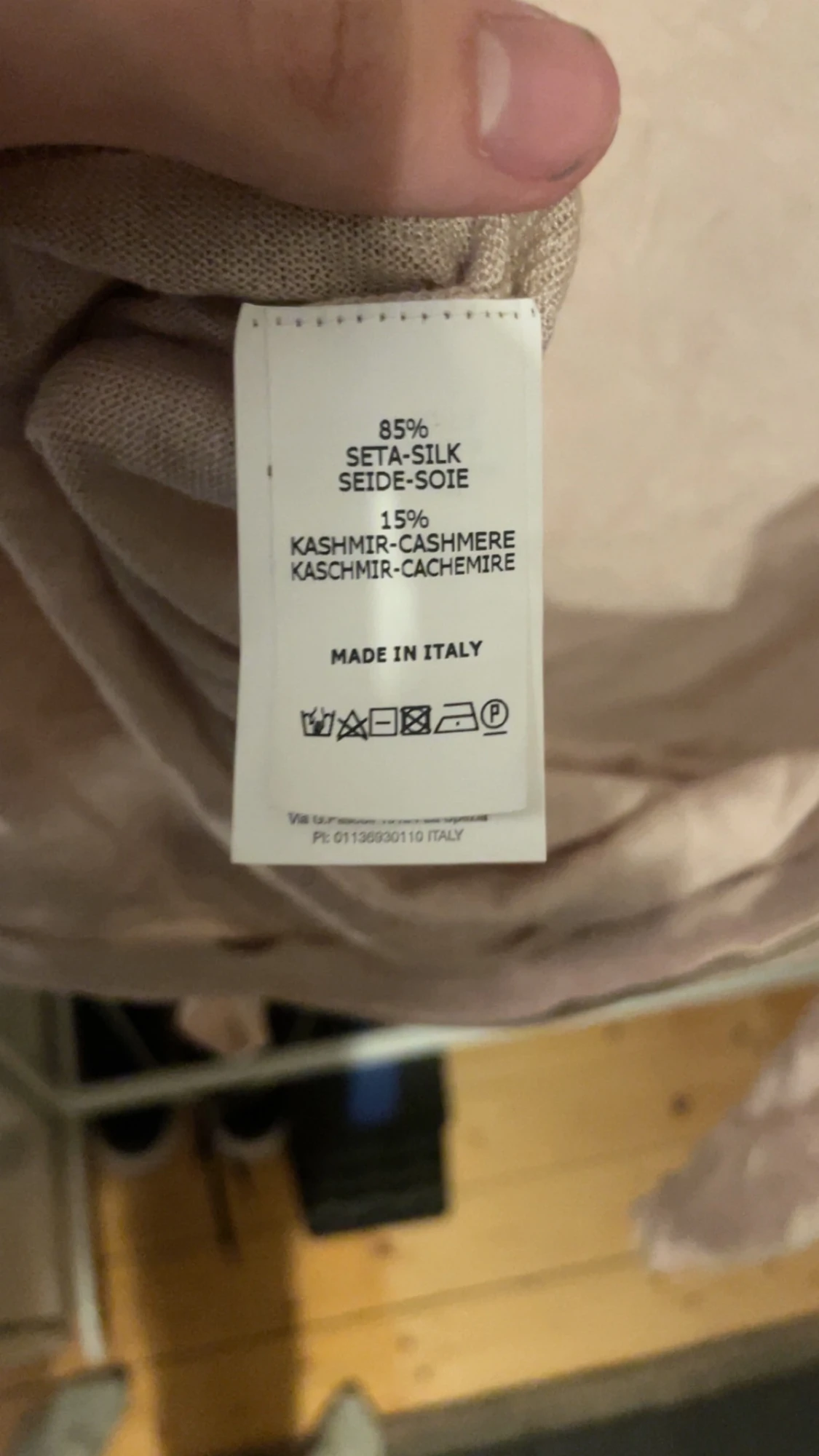 Beige zipjacka från Blumelange - 3