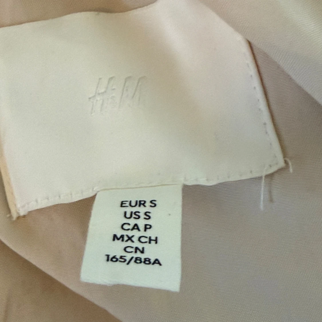 Beige teddyväst från H&M - 2