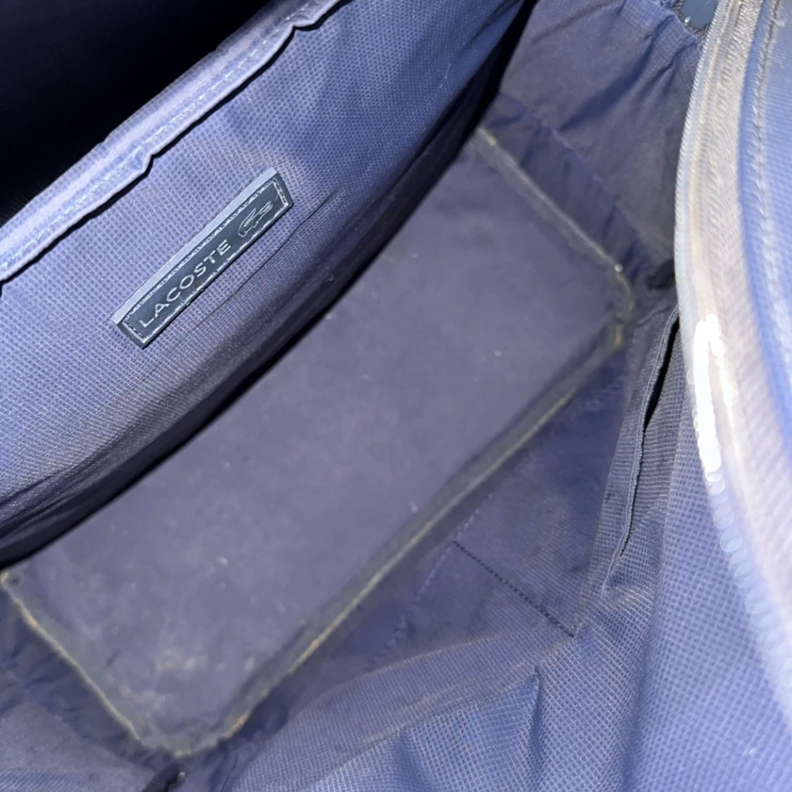 Svart ryggsäck från Lacoste - 1