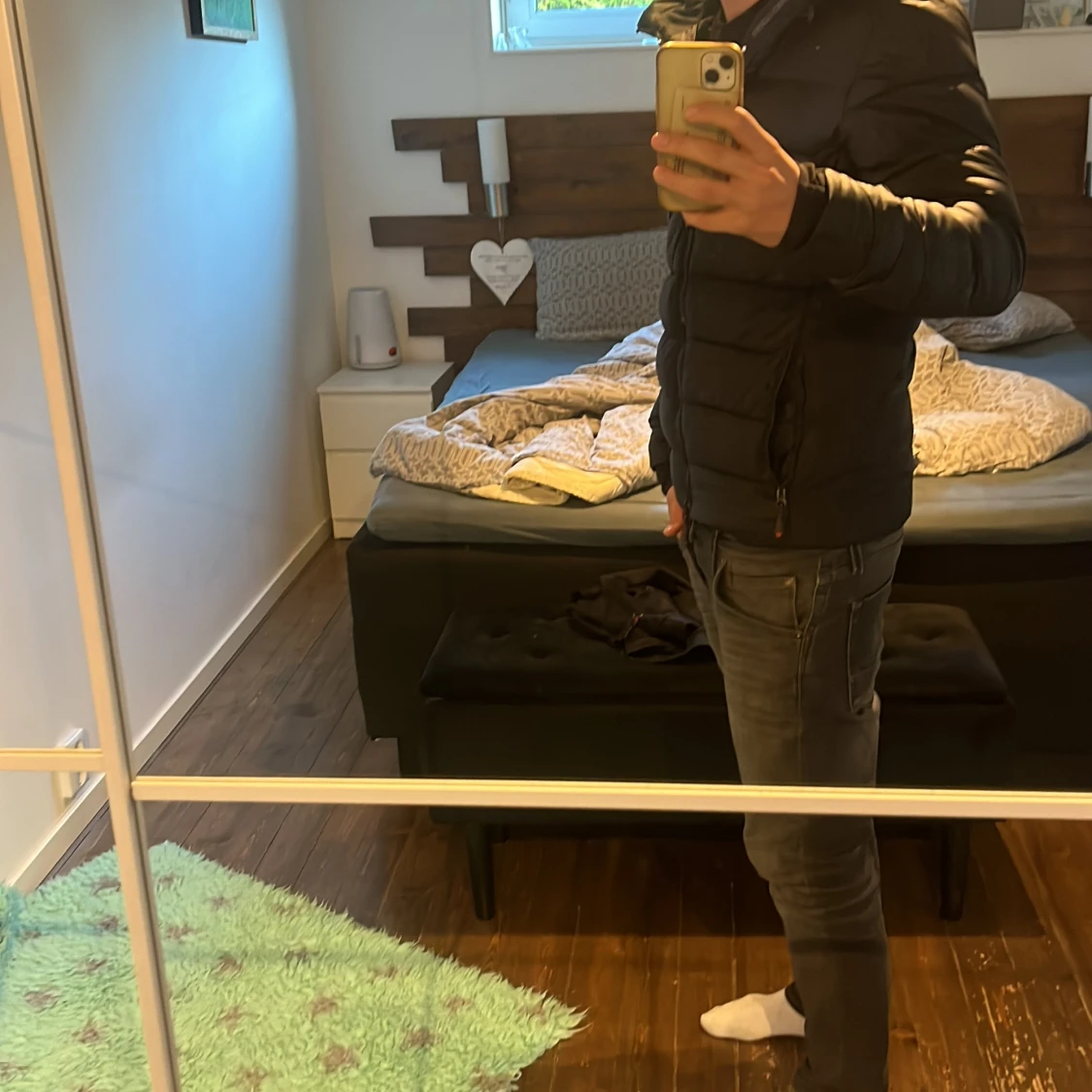 Svart pufferjacka från zavetti Canada - 2