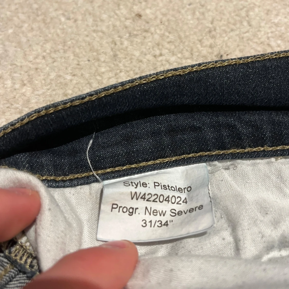 Mörkblå Tiger of Sweden jeans 31/34 - 3