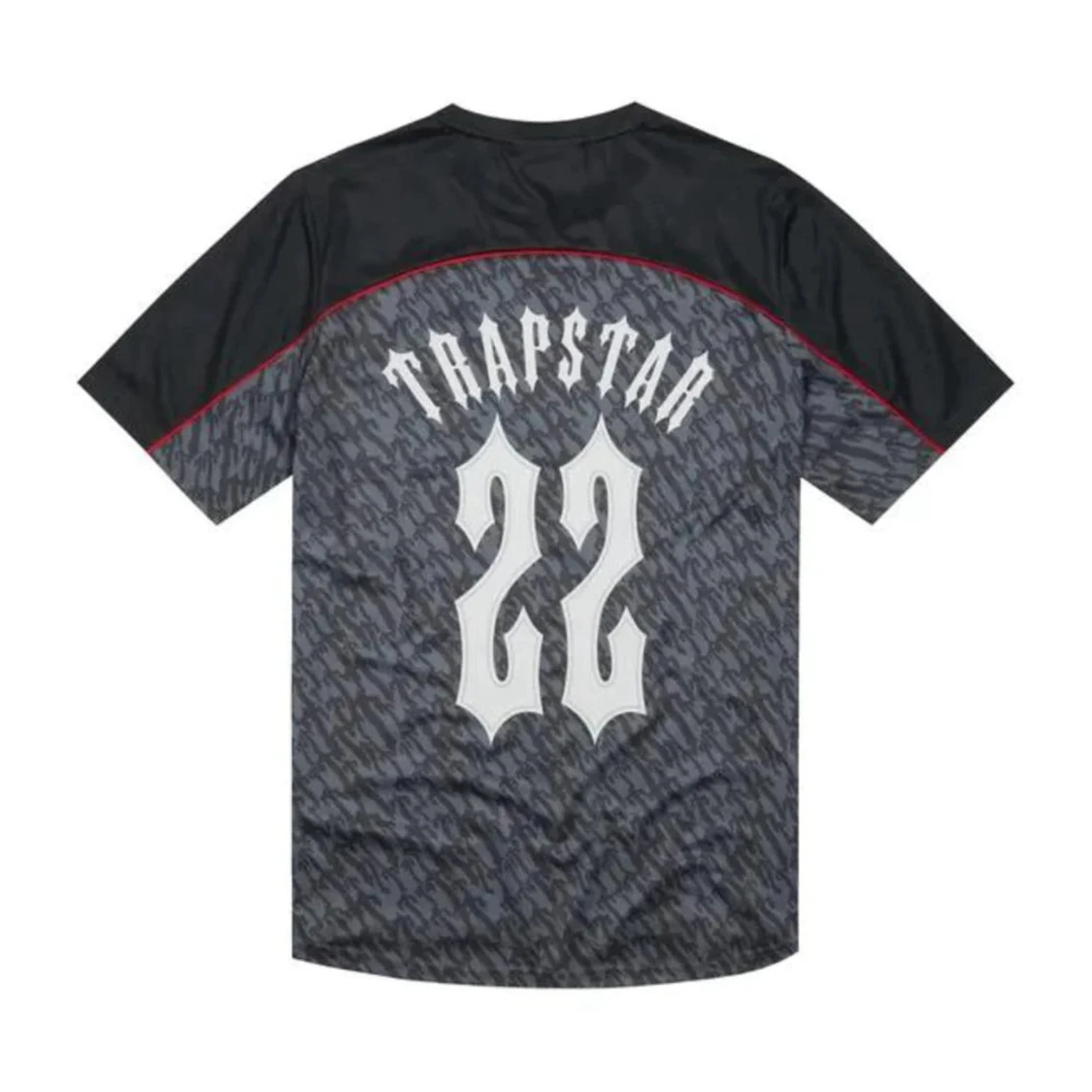Trapstar fotbollströja svart/grå - 1
